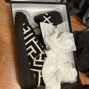 Balmain Monochrome Sneakers